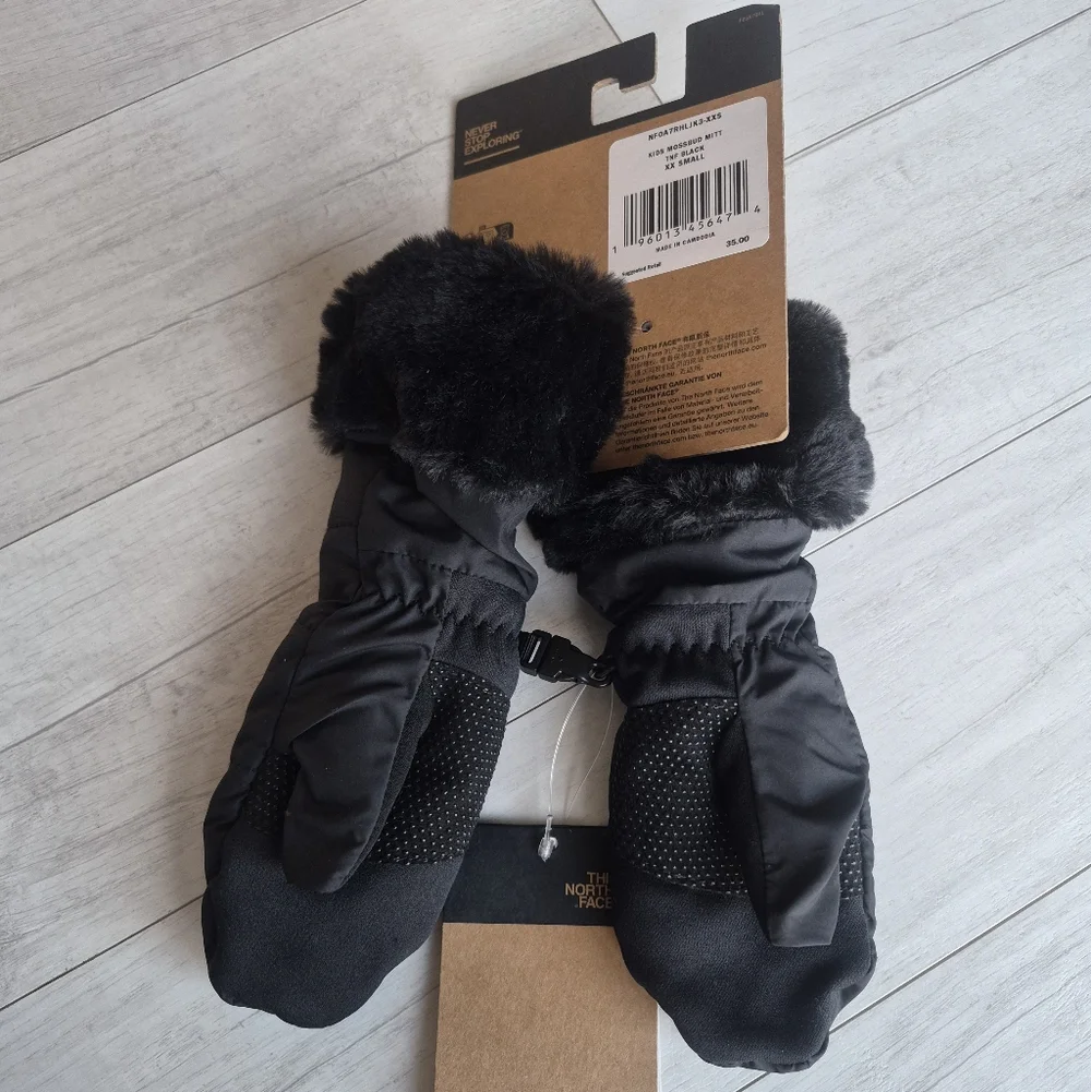 THE NORTH FACE NEW Kids Mossbud Mittens